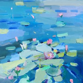 Painting, Water Lilies, Yehor Dulin