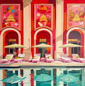 Peinture, Time to relax, Lilly Muth