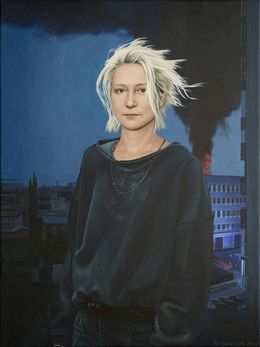 Pintura, Adrenaline. Self-portrait, Nataliya Bagatskaya