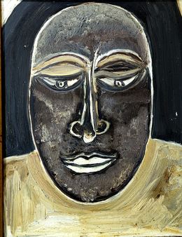 Gemälde, Head-2, Anand Manchiraju