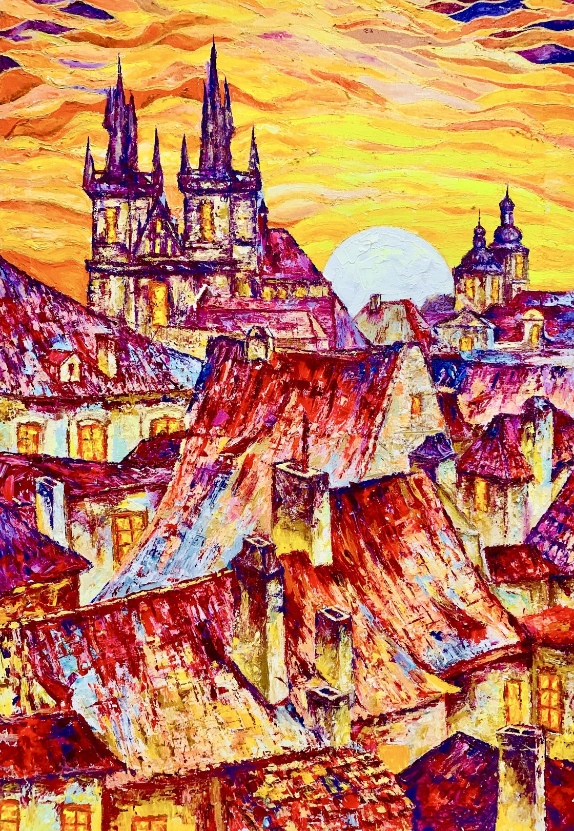 Gabriel Monte, The Sunrise of Prague Gabriel Monte, The Sunrise of Prague