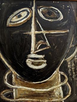Gemälde, Head-3, Anand Manchiraju