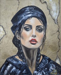 Gemälde, Résilience, Nathalie Dervaux Pouliquen
