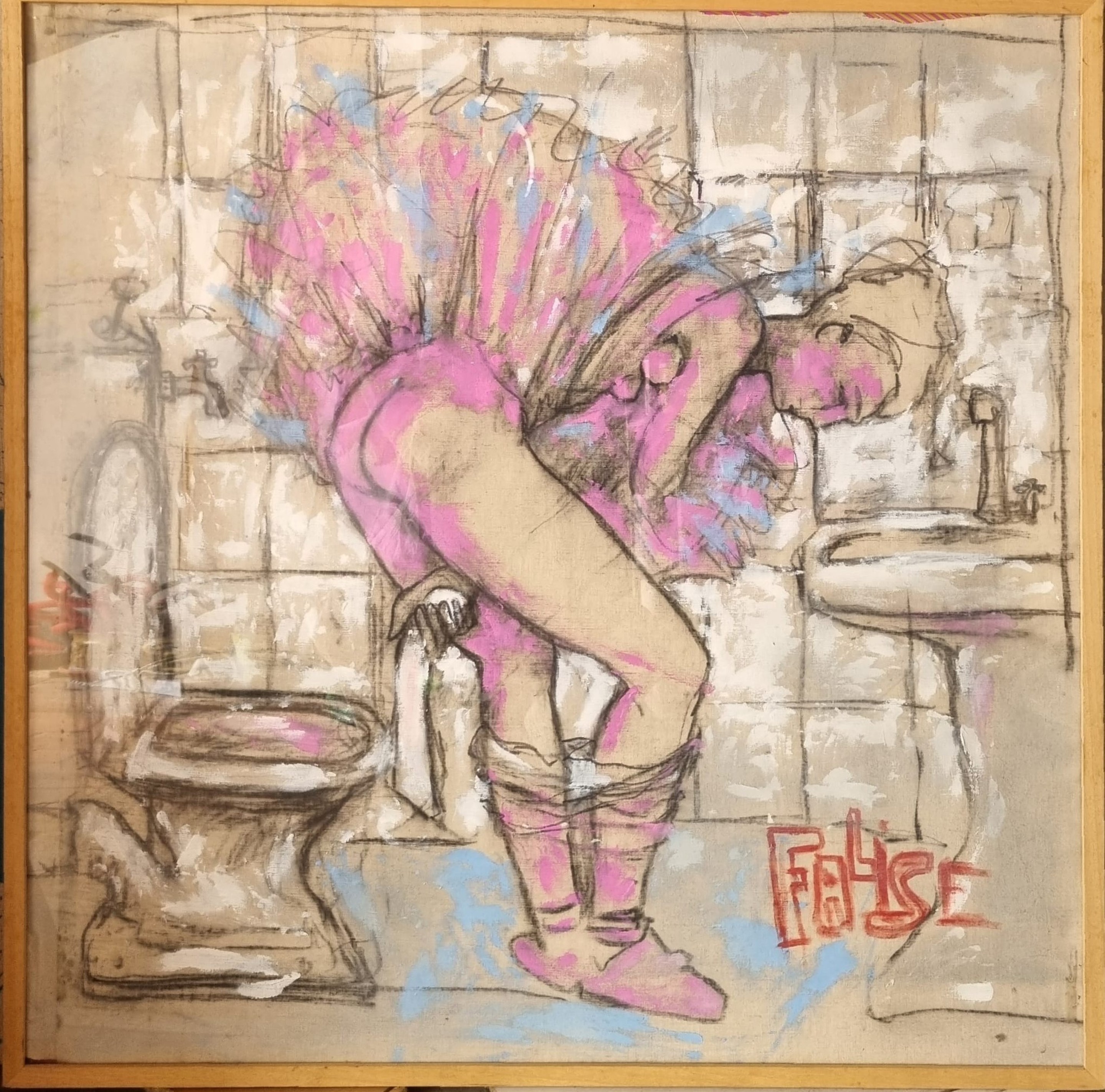 Maurice Falise, La danseuse qui se torche le cul en tutu Maurice Falise, La danseuse qui se torche le cul en tutu