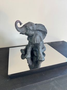 Skulpturen, Baby elephant, Xavier Wttrwulghe