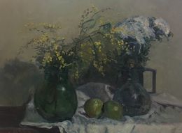 Gemälde, Mimosas, Sola Puig