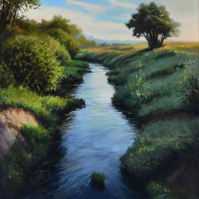 Peinture, A summer evening, Serghei Ghetiu