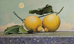 Gemälde, Still Life Under the Moon, Stepan Ohanyan