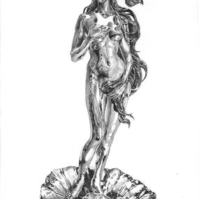 Fine Art Drawings, Venus, Iana Cherepansky