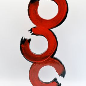 Skulpturen, Sculpture Calligraphie Rouge, VanBinh