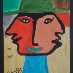 Painting, Sans Titre, Jaber Al Mahjoub