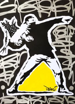 Painting, Bad rebel (a tribute to Banksy), Dr. Love