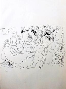 Édition, Le déjeuner sur l'herbe, Pablo Picasso