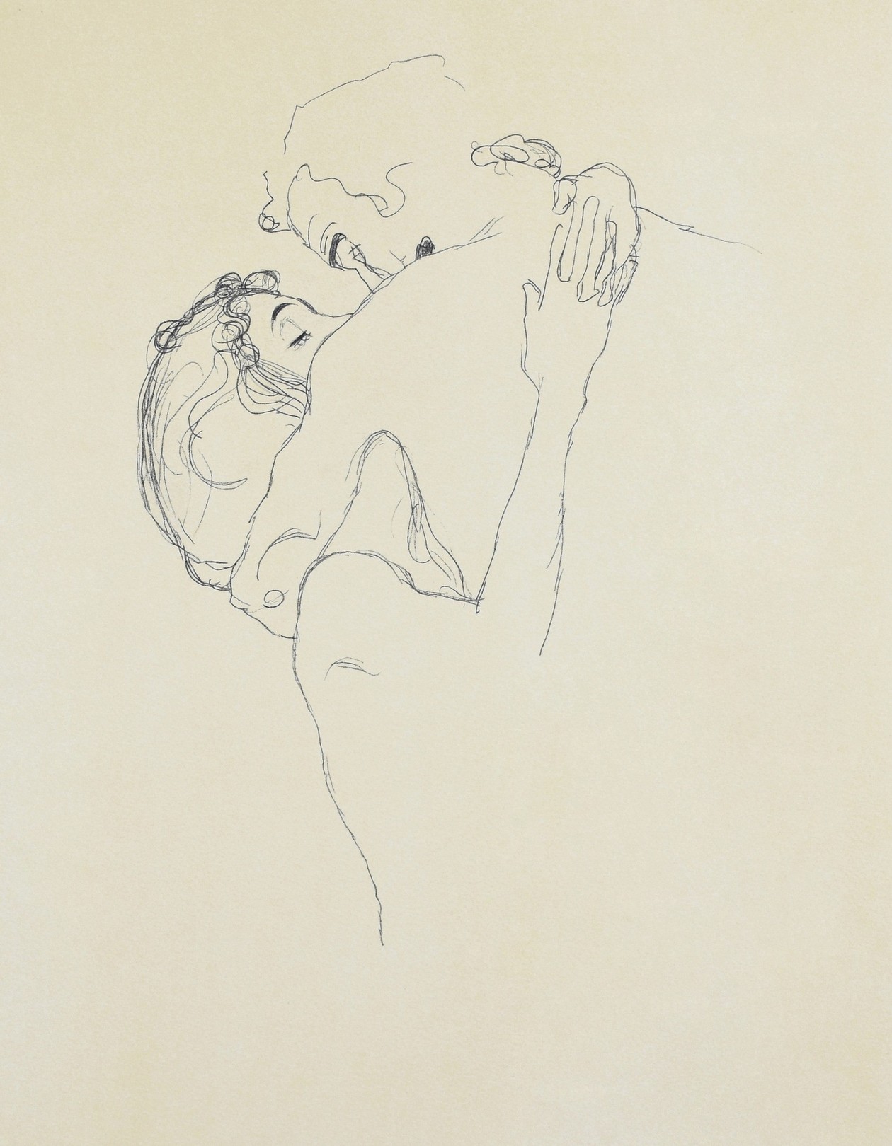 Gustav Klimt, Lovers - 1904/1905 (1) Gustav Klimt, Lovers - 1904/1905 (1)
