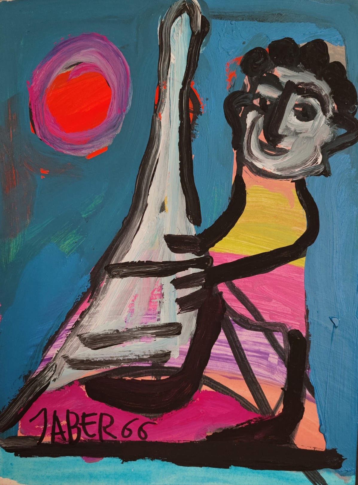 Jaber Al Mahjoub, Sans titre Jaber Al Mahjoub, Sans titre
