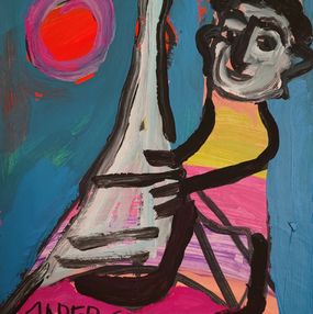 Gemälde, Sans titre, Jaber Al Mahjoub