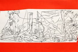 Édition, Etude pour Guernica, Pablo Picasso