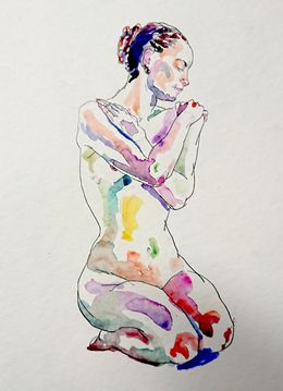 Gemälde, Modèle Vivant #2, Silas