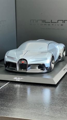 Skulpturen, Bugatti Chiron, Grey, Laurent Maillart