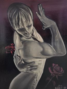 Gemälde, La beauté du geste, Nathalie Dervaux Pouliquen