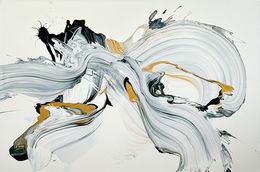 Painting, End of beginning, Nikolaos Schizas