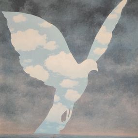 Print, La grande famille, René Magritte