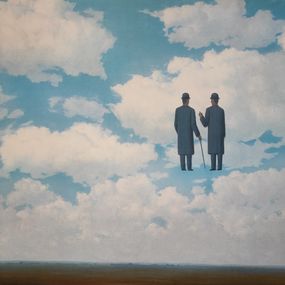 Print, La reconaissance infinie, René Magritte
