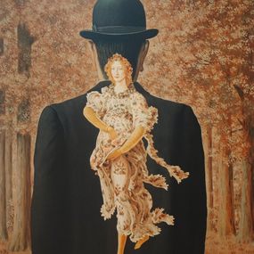 Print, Le bouquet tout fait, René Magritte