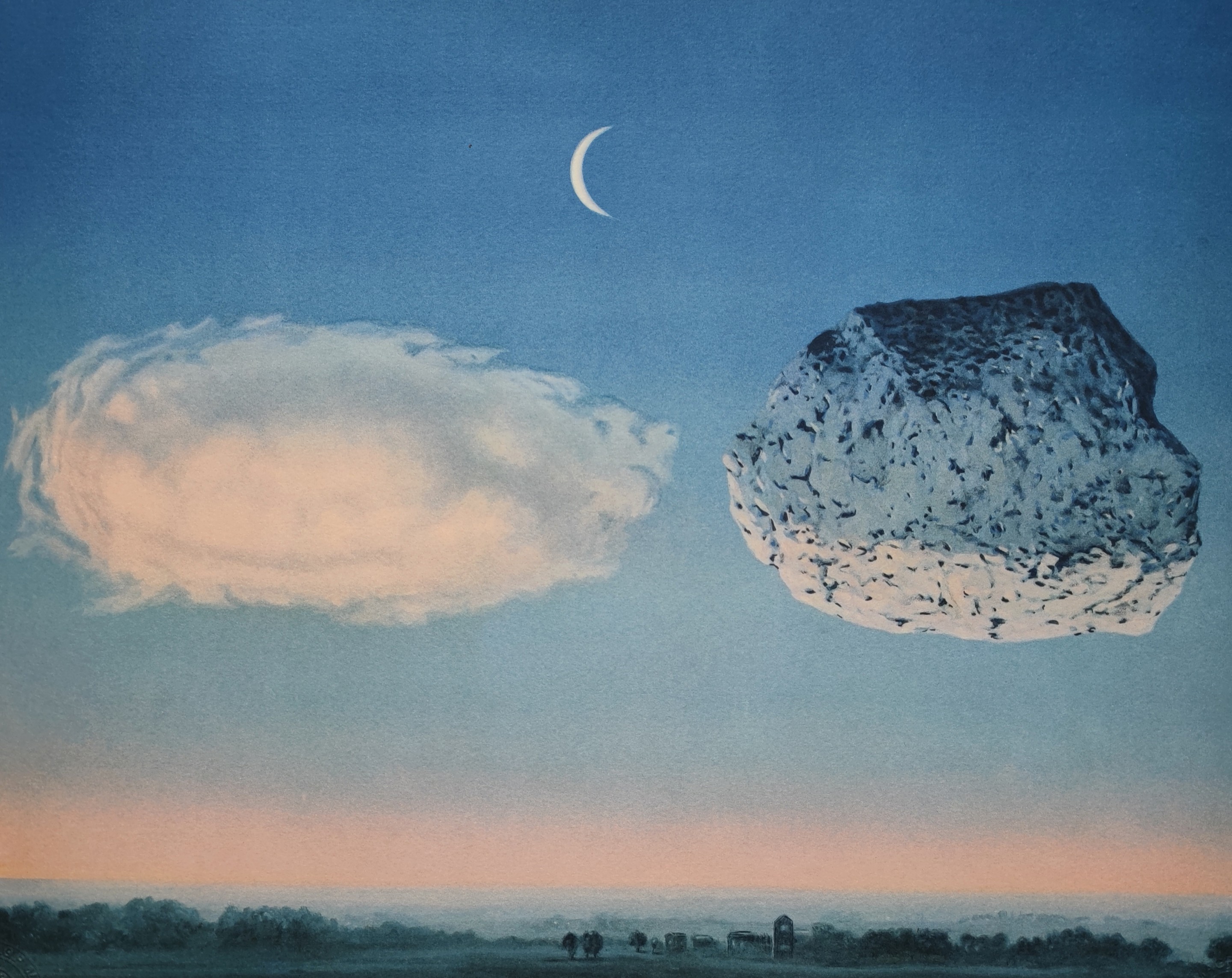 René Magritte, La bataille de l'Argonne René Magritte, La bataille de l'Argonne