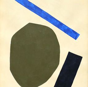 Gemälde, Blue ZZG, Anthony Emerton