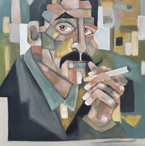 Gemälde, Portrait à Collioure, AKET