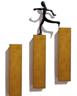 Skulpturen, À la recherche du bonheur… (bloc jaune)... (Terre d'enfants 2025), Olivier Messas