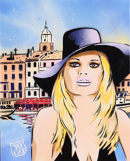 Peinture, Brigitte Bardot Saint Tropez 1, YoCat