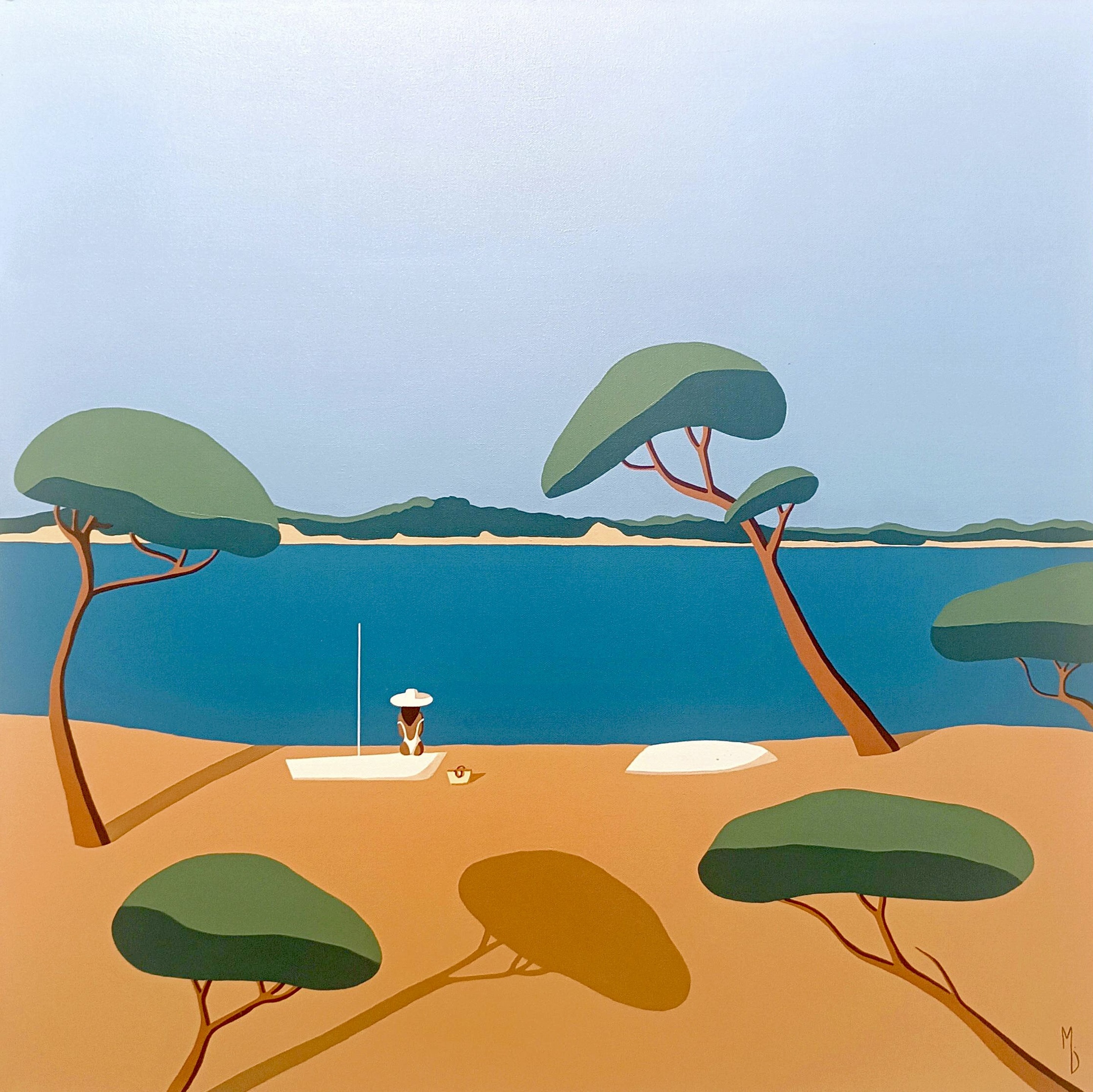 Marie Deforche, Journée au lac Hossegor Marie Deforche, Journée au lac Hossegor