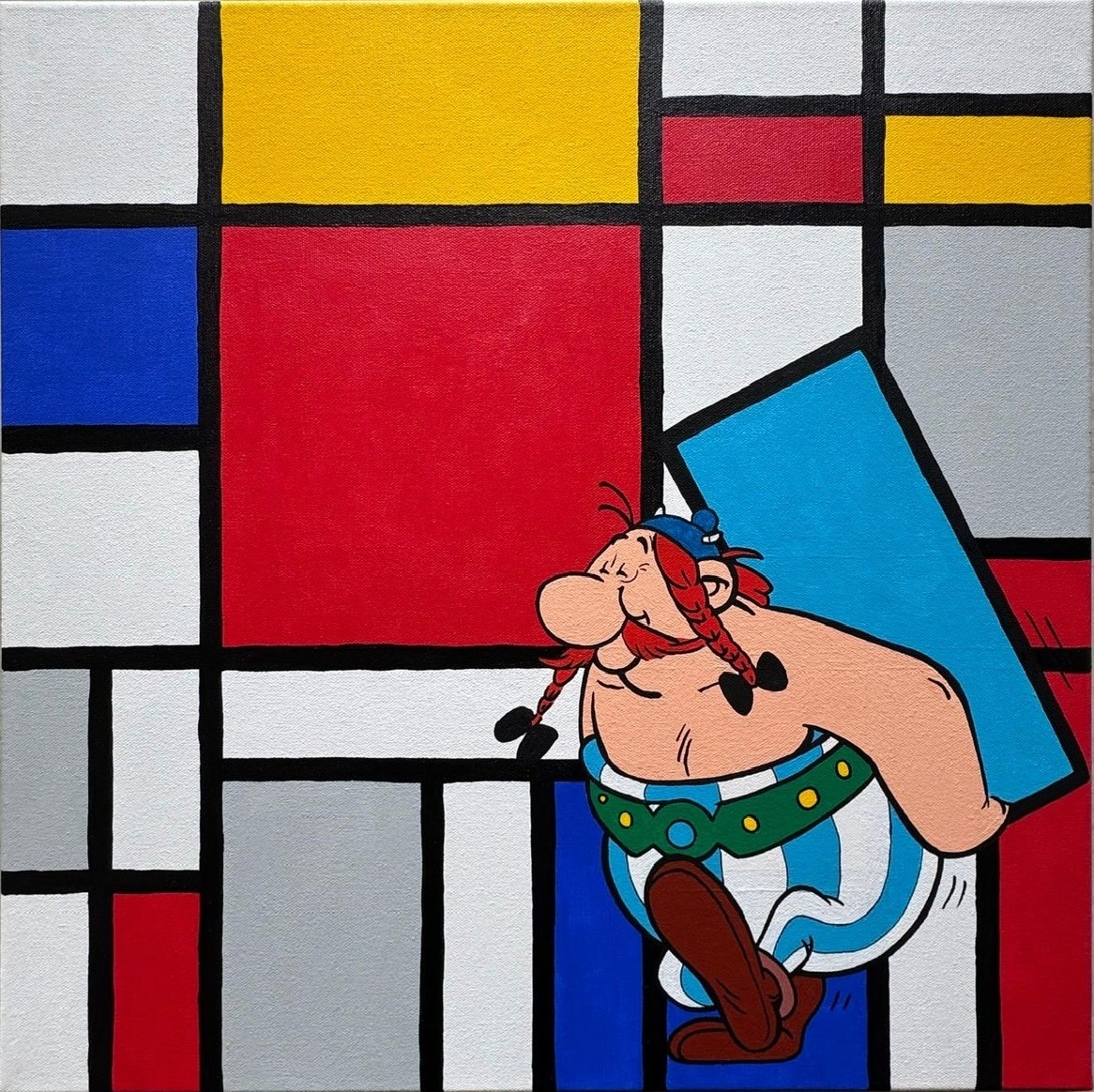 Paapi, Mondriaan x Obelix Paapi, Mondriaan x Obelix