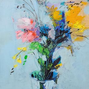 Gemälde, Autumn flowers, Victoria Cozmolici