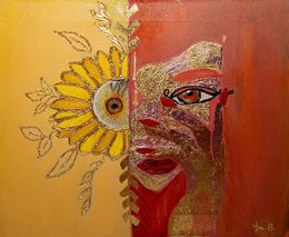 Gemälde, Brotando desde la Esencia, Jesica Benítez