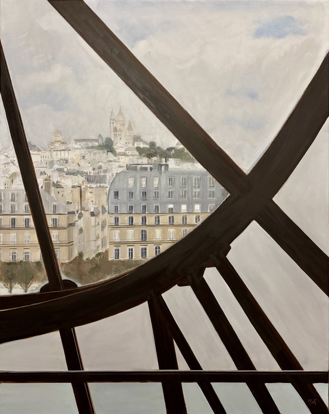 Marie France Garrigues, Montmartre, hors du temps Marie France Garrigues, Montmartre, hors du temps