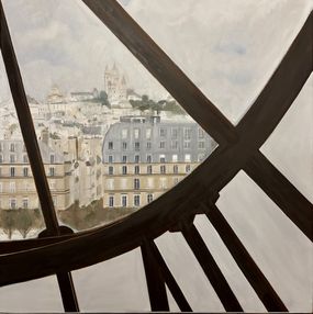 Gemälde, Montmartre, hors du temps, Marie France Garrigues