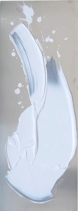 Gemälde, Pure white no 1, Zabel