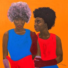 Gemälde, You and Me, Olaniyi Timothy