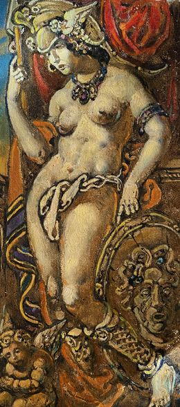 Gemälde, Athena, Oleg Litvinov