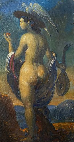 Pittura, Portrait of a Naked Girl, Oleg Litvinov