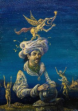 Gemälde, Portrait of a Wonderworker, Oleg Litvinov