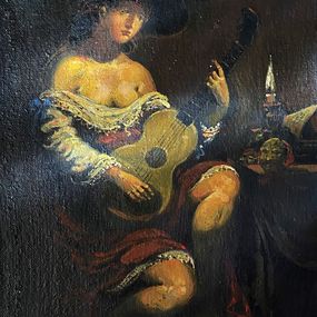 Gemälde, Evening Melody, Oleg Litvinov