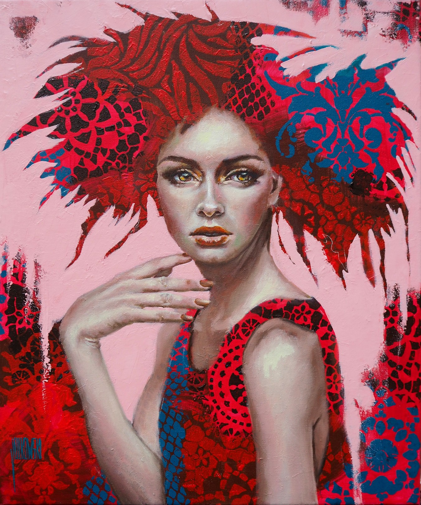 Sylvie Julkowski-Egard, Pivoine Sylvie Julkowski-Egard, Pivoine