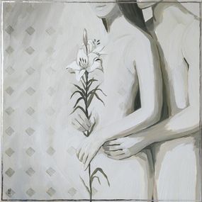 Painting, Juliet, Romanticization series (1), Olha Vlasova