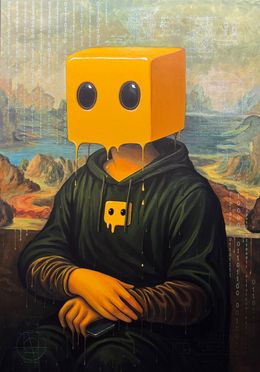 Peinture, Mona Drippy, Laurent Perazza