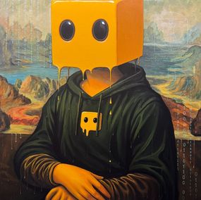 Gemälde, Mona Drippy, Laurent Perazza