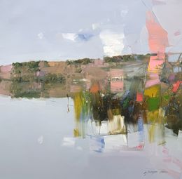 Peinture, Lakeside Reflections, Vahe Yeremyan